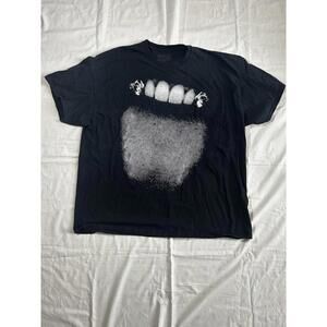 Post Malone Black Graphic Teeth 12 Carat Tour 2022 T Shirt 2XL READ FOR SIZE